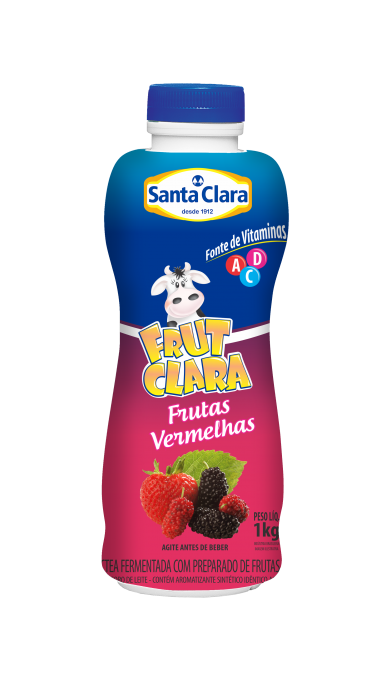 Frut Clara sabor Frutas Vermelhas (Garrafa)