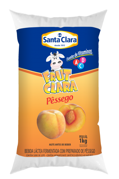 Frut Clara sabor Pêssego