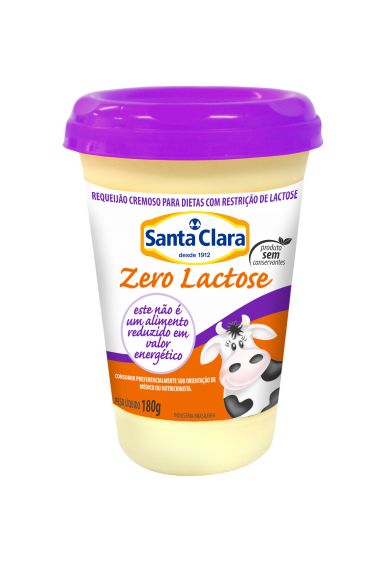 Requeijão Cremoso Zero Lactose